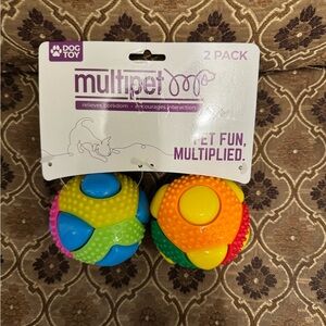 New 2 Dog Ball Toys